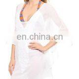Hot See-though Lace Sexy Woman Beach Dress Kaftan thumbnail-4