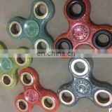 Without Bearing Frame Shell For Tri-Spinner Hand Spinner EDC Fidget Toy spinners toy finger spinning top metal Kids Game Toys