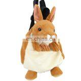 Plush Antelope Backpack Bags Kids Preschool Animal Backpack thumbnail-5