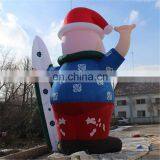 Advertising Outdoor Airblowing Christmas Inflatable Santa Claus for Christmas Decoration thumbnail-5