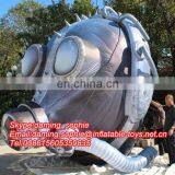 Customized Inflatable Gas Mask Replica for Holloween Decoration