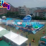 Giant Commercial Aqua Inflatable Water Theme Park For Kids and Adults
