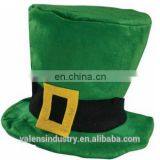 OEM Wholesale Funny St. Patricks Day Green Leprechaun Top Hat for Buckle Fancy Dress Costume thumbnail-2