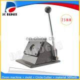 Free Shipping 1 "(25 Mm) Rotating Machine +mold+ Round Knife, Manufacturers to Sell 500 Sets of Badge Material thumbnail-2