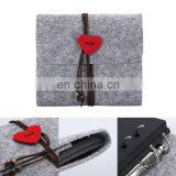Wholesale Green Felt Simple Design Felt Fabric Book Cover Book Sleeve thumbnail-3