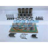 4DR5 Overhaul Kit With Bearings Piston Rings Full Gasket Set Cylinder Liner Valves Kit For Mitsubishi