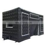 Commercial Black Portable Inflatable Tube Kiosk Blow up Booth Inflatable Cube Party Tent thumbnail-2