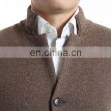 Men Winter Thick Knitted Wool Cashmere Cardigan thumbnail-5
