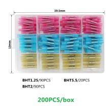 BHT Middle Heat Shrinkable Middle Connection Tube Waterproof Terminal Set 200 Pcs thumbnail-3