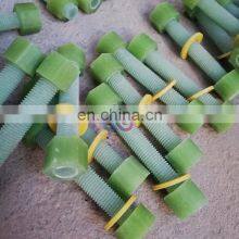 GRP FRP Fiberglass Composite Screw Stem and Nut FRP Bolt and Nut Price Frp Threaded Rods thumbnail-3
