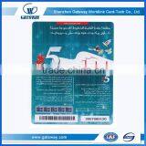 Free Sample Ideal Products Paper Telecom Calling Card