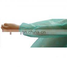 Visitor Gown Disposable Green Laboratory Jacket With Elastic Jacket Anti Dust Hospital Uniform thumbnail-4