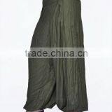 Women Stylish Pure Rayon Multi Color Harem Pants Bottom Trousers thumbnail-4