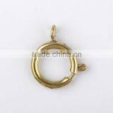 Diameter 12 mm Brass Spring Ring Jewelry Component Accessory