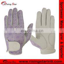 Custom Printed Comfortable Leather PU Golf Gloves thumbnail-2