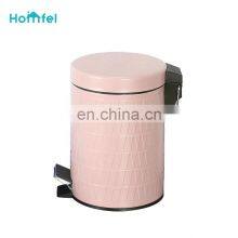 Hot Sale Factory 3L Multi Color Pedal Trash Can Powder Coating Metal Waste Bin OEM Storage Bathroom Hotel thumbnail-4