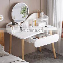 Nordic European Make up Dressing Table Make up Mirrored Dressing Table Designs Makeup Sets Table thumbnail-1