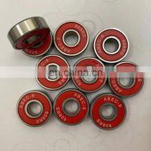Slide Plate Micro High-speed GCr15 Bearing Steel ABEC Precision 608 6204 6205 6305 OEM Deep Groove Ball Bearing thumbnail-2