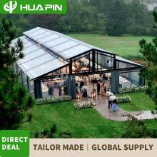 Glass Party Wedding Tent for 100 Person 20x20 Heavy Duty for Outdoor Wedding Party Event Tent for Events