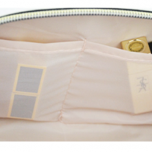 Double Zipper Cosmetic Bag Daily Use Custom Pu Cosmetic Bag thumbnail-4