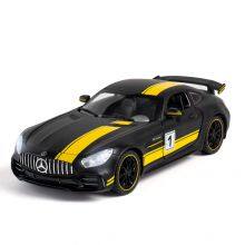 1:24 Diecast Toy Vehicles GTR Model Cars For Kids 21cm Pull Back Simulation Roadster Alloy Toys Cars thumbnail-4