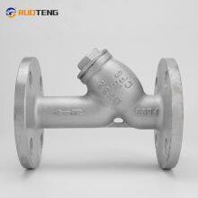 [Ruoteng] Simple Structure Complete Specifications Water Oil Gas Normal Temperature SS304 Internal Flanged Y-Strainer thumbnail-3