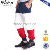 2016 Wholesale Mens Color Block Panel Sweatpants thumbnail-1