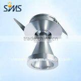 Speaker-shape 2W Silver Aluminum Led Einbauleuchten Rattan Ceiling Lighting