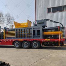 80T Horizontal Hydraulic Packer For Compressing Waste Paper Package Machine thumbnail-2
