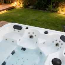 BeninBathroom Furniture Whirlpool BathtubBuilt-incirculationsystemkeepsthewaterflowing thumbnail-2