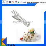 High quality stainless steel buffet kitchen metal clip/bbq tong