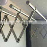 Folding Balcony Stainless Steel Clothes Drying Rack,wall Mounted Clothes Hanger Rack thumbnail-1