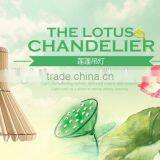 LED Pendant Light JK-8005B-15 Modern Wooden Shade Pendant Light for Indoor