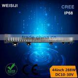 Shenzhen Auto Parts 288w 44 Inch 25920lm High Lumen Led Bar Light thumbnail-1