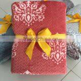 2016 New Pattern Design Burnt-out Cutting Thick Flannel Fleece Blanket thumbnail-3