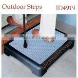 SGS Safety Approval Mobile Plastic Safety Stepper Great for Elderly Care,use Indoors or Out