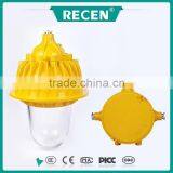 250w 400w Yellow Aluminum Alloy Explosion Proof Lighting, IP65 Metal Halide Explosion Proof Lights