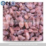 Pink Cobble Polished Pebble Stones For Garden thumbnail-3