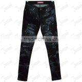 Lady's Denim Jeans JS-10921# Black thumbnail-1