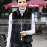2016 Europe Style High -end Faux Mink Fur Vest thumbnail-1