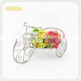 Antique Silver Iron Powder Coated Garden Planter thumbnail-1