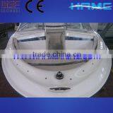 White and Blue HA630 Inboards Speed Yacht thumbnail-3