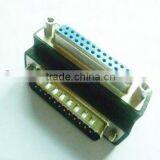 DB25P Male ToDB25P Female Adapter Angled 90 Degree Adapter