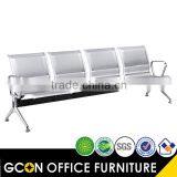 Three Seats Stainless Steel Material Hospital Waiting Chair thumbnail-2