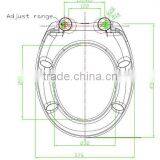 Slow Down Black Coloured Toilet Seats thumbnail-4