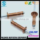 FACTORY DOME HEAD COPPER MULTI GRIP RIVETS thumbnail-2