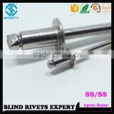 BOUNTY OPEN TYPE A2 STAINLESS STEEL POP RIVETS