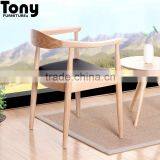 Classic Wood Living Furniture Concise Wooden Chair thumbnail-3