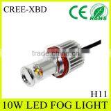 9006 Led Crees 10w 12v Car Bulb, High Power 9005/H8/H10/H16/PSX26W Car Fog Light