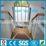 Precast Indoor Iron Glass Wood Straight Stairscase Made in China--YUDI thumbnail-5